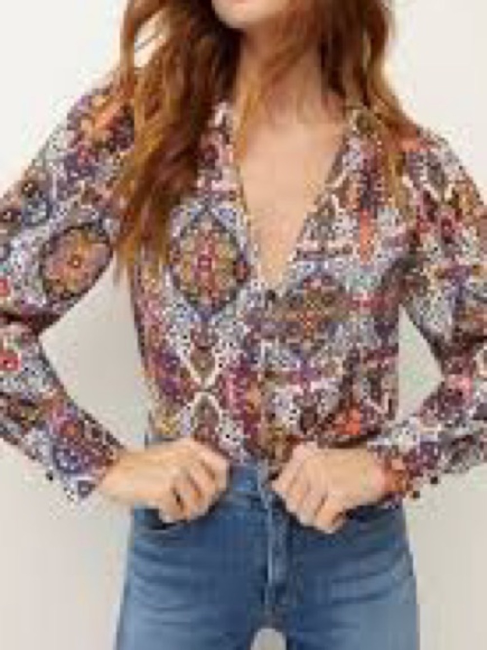 Veronica Beard Sura Blouse